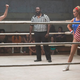 Alison Brie (left), Bashir Salahuddin, Betty Gilpin (Photo: Erica Parise/Netflix)